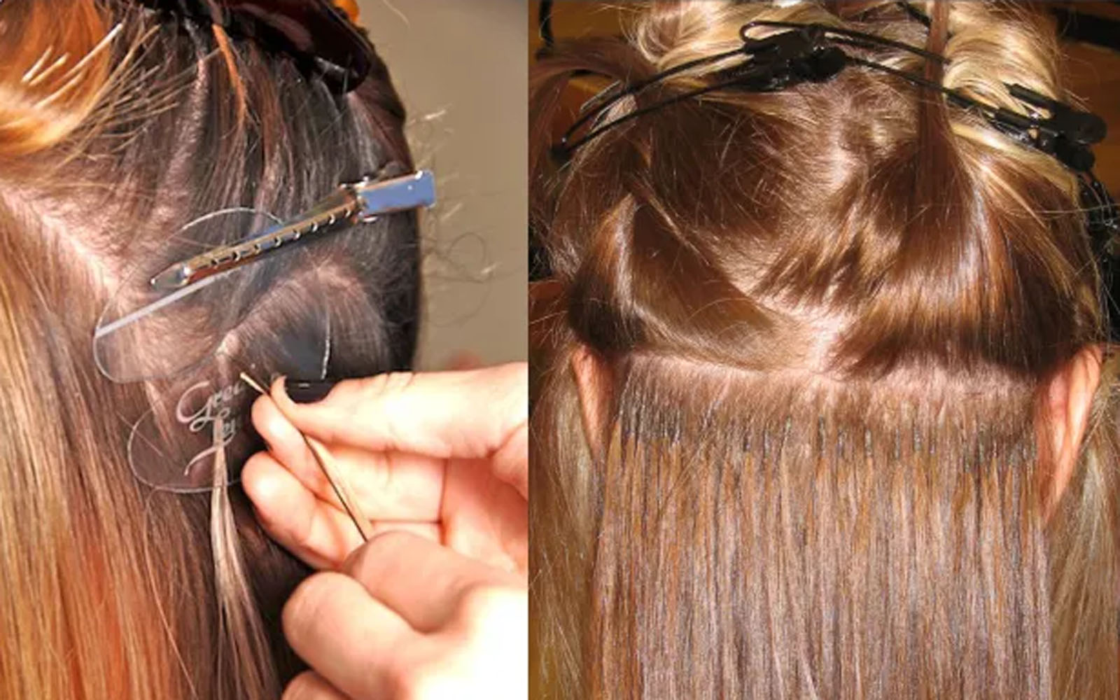 Extension Senza Colla con Capelli Naturali
